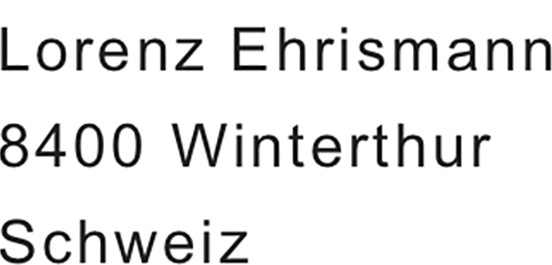 Name and address
